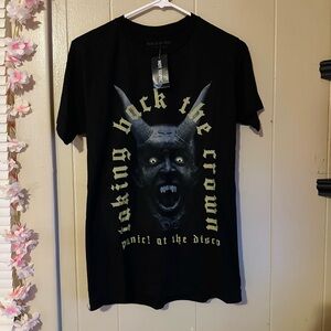 Panic! At The Disco Black Graphic T-Shirt